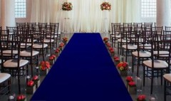 30 ft Satin Aisle Runner 60″ wide 100% Seamless Fabric Wedding 20 Colors