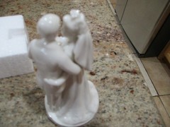ROYAL ALBERT ENGLAND WEDDING CAKE TOPPER 5″ NEW IN THE BOX