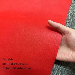 3x50Ft Red Carpet Runner Floor Aisle Runner for Indoor Outdoor Wedding Party