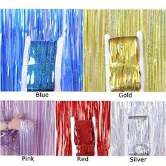 Curtain 1m*2m Door Hanging Decor For Wedding Birthday Party Easy To Install