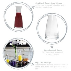 Bormioli Rocco Ypsilon Wine Clear Glass For Water Juice Milk Coffee Iced Tea