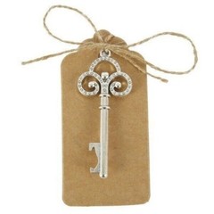 1-100 Vintage Key Bottle Opener Keychain Wedding Favors