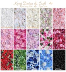 Lilac Artificial Flower Panels Wedding Party Wall Decor Photo Background W-27