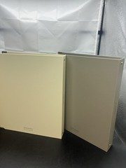 ZICOTO Wedding Modern Ring Binders Beige & Sage Green