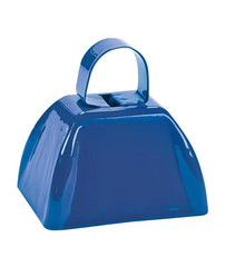 12 Blue Metal Cowbells Noise Makers 3″ Wedding Sports Party Bells