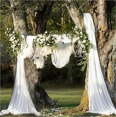 Anti-rust Metal Wedding Backdrop Stand Heavy Duty Arch Frame Stage Party Props