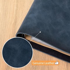 Photo Album 4×6 200 Photos, Genuine Leather Photo Albums with Writing Space w…