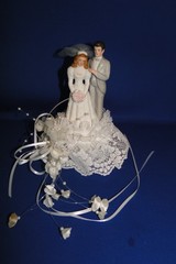 New Wilton Designer Series «Delicate Joy», Grey Tux, Wedding CakeTop # 108-640