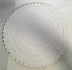 Wilton Circles of Strength Cake Separator Plates Scalloped 8” – 16” Lot of 5