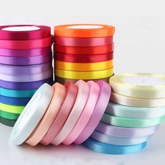 22 Metres Roll 10mm Width Ribbon Premium Sided Satin Ribbon Gift Wrap Decoration