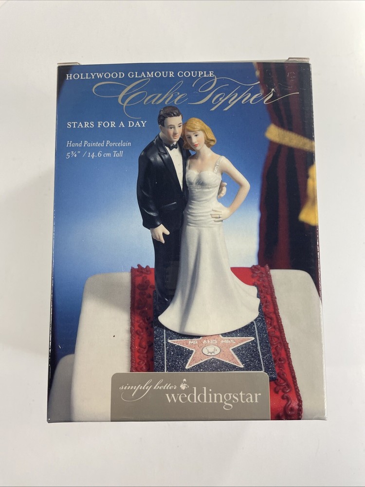 Stars for a Day cake topper IN BOX Weddingstar Open Box