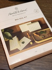 Hearth and Hand Magnolia Wax Seal Kit! 26 Pieces New In Box Sealed Gift Set