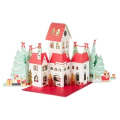 Hallmark Paper Wonder Big Pop-Up 8.94 x 12.38 inches, Santa’s Workshop