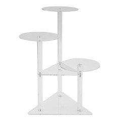 Corner Plant Stand Indoor 3 Tier Tall Acrylic Plant Stand Holder Plant Shelf