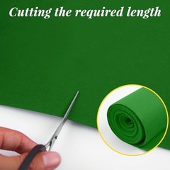 Green Carpet Runner for Party 140GSM Polyester Fabric Carpet Runner