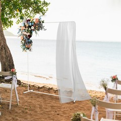 Wedding Arch Metal Rectangle Backdrop Stand Flower Balloon Frame Event 1.5*2m