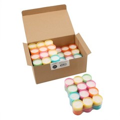 Stonebriar 96 Pack Multicolor Unscented 6 To 7 Hour Long Burning Tea Light