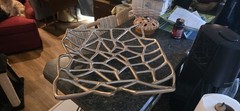 Gold Geometric Centerpiece Table Decor Gold Metal