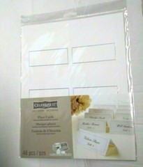 Celebrate IT Occasions 192 PCS Wedding, party Table Place cards for printing