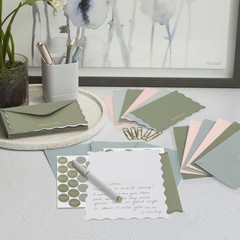 Beautiful Thank You Cards Set of 30 With Envelopes and Stickers – Elegant Bla…