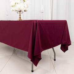 Balsa Circle 60×102 in Burgundy Premium 102″ x 60″ (Rectangular),