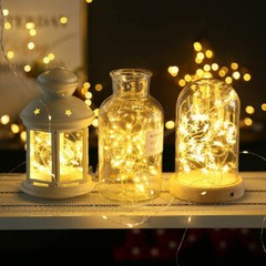 100 LEDs 10M Solar Waterproof LED Copper Wire String Light Wedding Xmas Decor SS