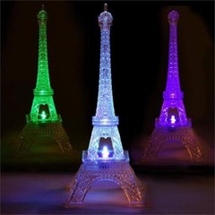 10″ Light Changing LED Acrylic EIFFEL TOWER Wedding Party Centerpieces Wholesale