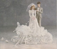 New Wilton Designer Series «Delicate Joy», Grey Tux, Wedding CakeTop # 108-640