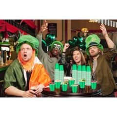 Pack 2 oz Plastic Shot Glasses st. patrick’s day Shot Glasses Shot 240 Green