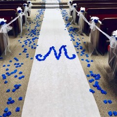 Lifelike Sapphire Blue Rose Petals – 1000 Pcs for Bridal Showers & Anniversaries