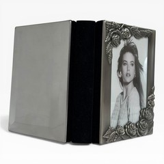 Vtg Royal Limited «Silver» Photo Rose Mini Album NIB Holds 80 4×6 #21546