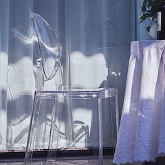 36-Inch tall Clear Plastic Transparent CHAIR Wedding Party Decorations Supplies
