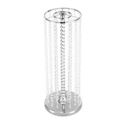 10×Vase Flower Vases 60cm Tall Vase Sliver Wedding Centerpieces for Party Table