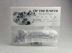 50 Count Wildflower Seed Paper Hearts Eco-Friendly Wedding Favors Gifts