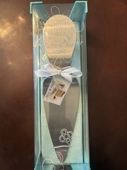 Wild Eye Designs High Heel Cake Server, Stainless Steel Silver Serrated Edge