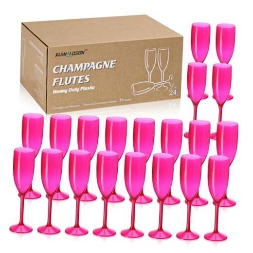 Champagne Flute Acrylic Champagne Glasses Wedding Toasting Champagne Flute
