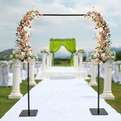 New Photo Backdrop Black Heavy Duty Stand Kit With Weighted Steel Base 8 X 10ft