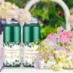 100 Pcs Wedding Party for Guests Wedding Can Cooler Sleeves Bachelorette Party G