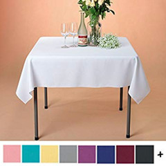 10 Square 60″x60″ Inch Tablecloths Polyester table cover Party 23 COLORS USA