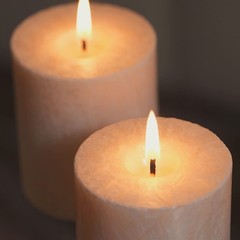 Greenspark Unscented Pillar Natural Candles Clean Burning Dripless Smokeless