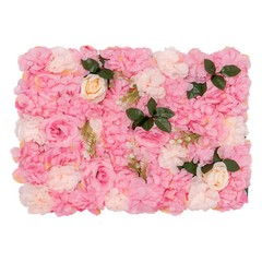 Flower Wall Panel, Artificial Floral Backdrop, Wall Decoration Backdrop