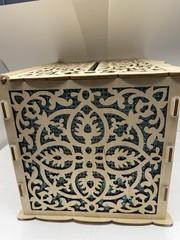 Wooden Wedding Card Box W Lock Option DIY Money Gift Box For Any Occasion