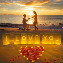 Valentines Day Decorations, Special Night Romantic Decorations – I Love You L…