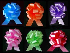 40 pcs 5″ PULL BOWS Christmas Gifts Wrapping Holiday PARTY GIFT WEDDING PEW CAKE