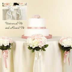 Bridal Bouquet Holder R Wedding Flowers Table Display Centerpiece Clamp 3 VIT