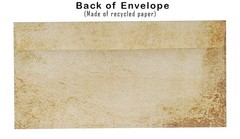 30 x Vintage and Antique Looking Envelopes Made from Recycled Paper A4, Brown
