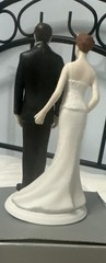 «Love Pinch» Weddingstar Funny Wedding Cake Topper Porcelain-Hand painted NIB