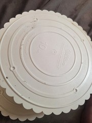 Wilton Circles of Strength Cake Separator Plates Scalloped 6” – 12” Lot of 7