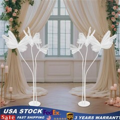 6 Head Butterfly Decoration with Standing Base Artificial Decoration Butterflies