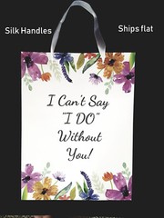 Bridesmaid Proposal Gift Bag (empty) Premium Paper, Holds Wine Bottle-12 in tall